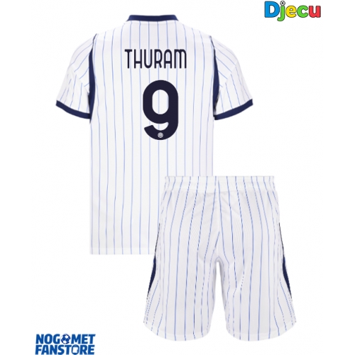 Inter Milan Marcus Thuram #9 Gostujuci Dres za djecu 2026-27 Kratak Rukav (+ Kratke hlače)